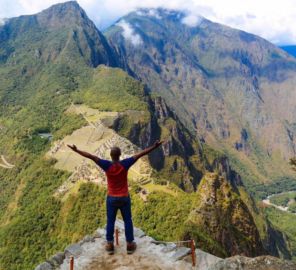 View from Huayna Picchu with Spider Travel Peru